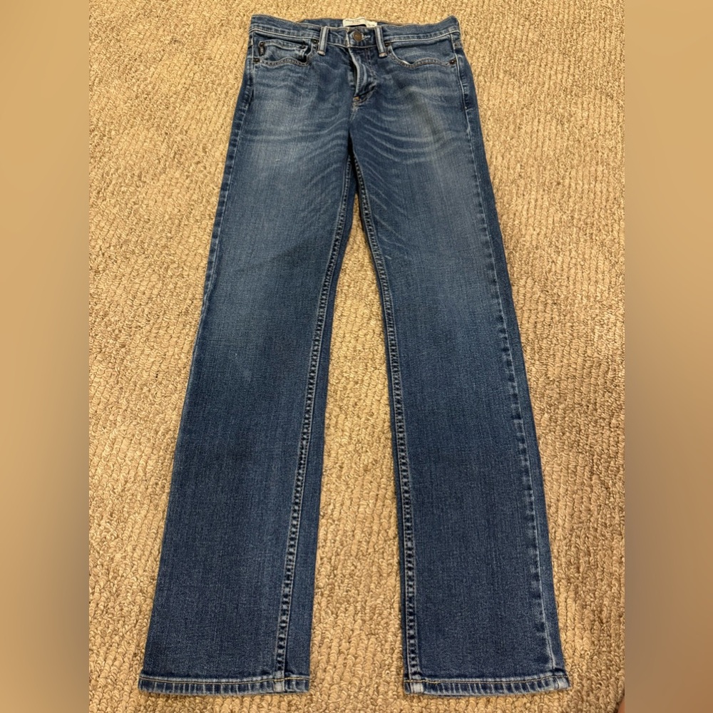 Boys Abercrombie Kids size 15/16 Straight Jeans-Used once! New Conditions!